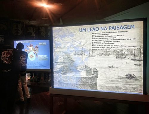 Exposição mostra a trajetória do “Leão do Norte”, das lutas libertárias  ao uso em marcas e produtos: “Um Leão na Paisagem”