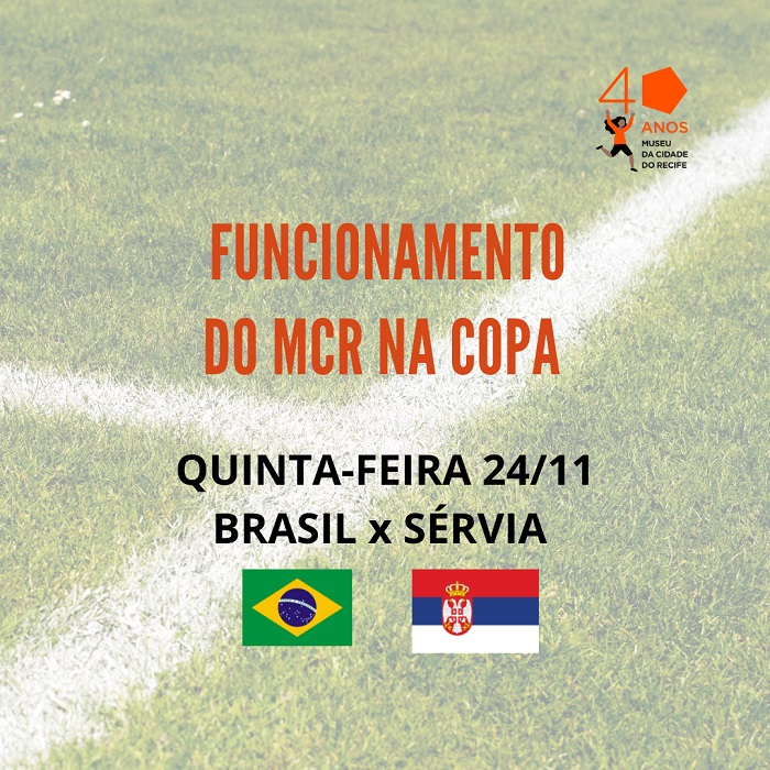Copa do Mundo 2022: MCR funciona até as 13h nesta quinta (24/11)