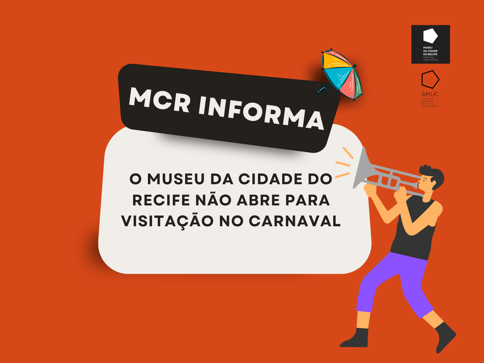 Museu da Cidade fecha para visitação durante o Carnaval